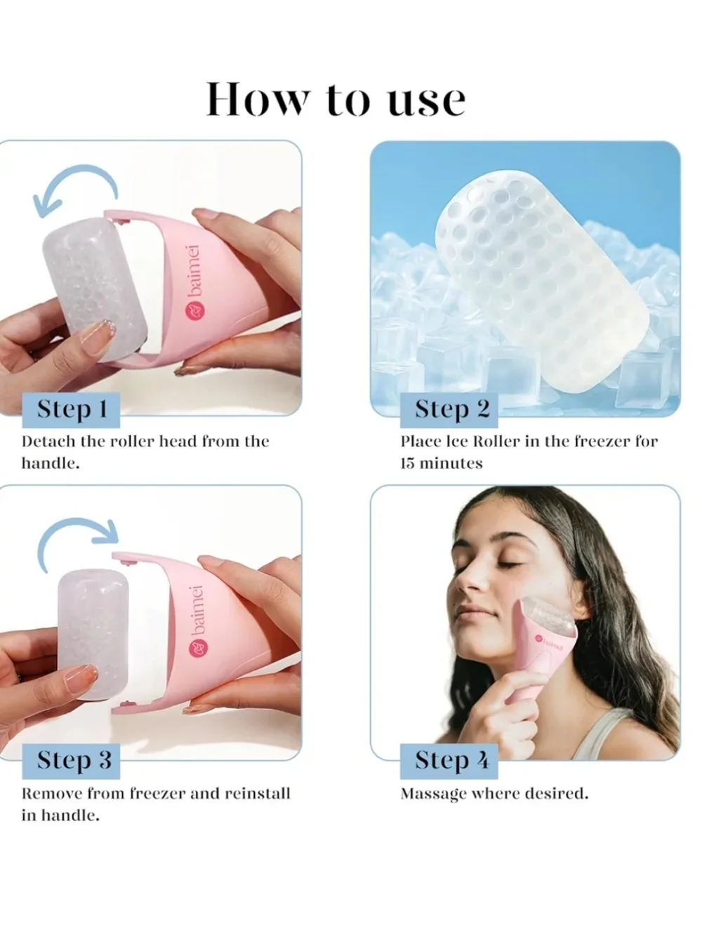Baimei ice roller